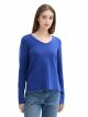 cozy v-neck pullover