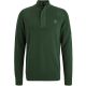 Half zip collar cotton knit