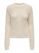 JDYELLIS L/S O-NECK PULLOVER KNT