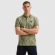 Short sleeve polo two tone pique p